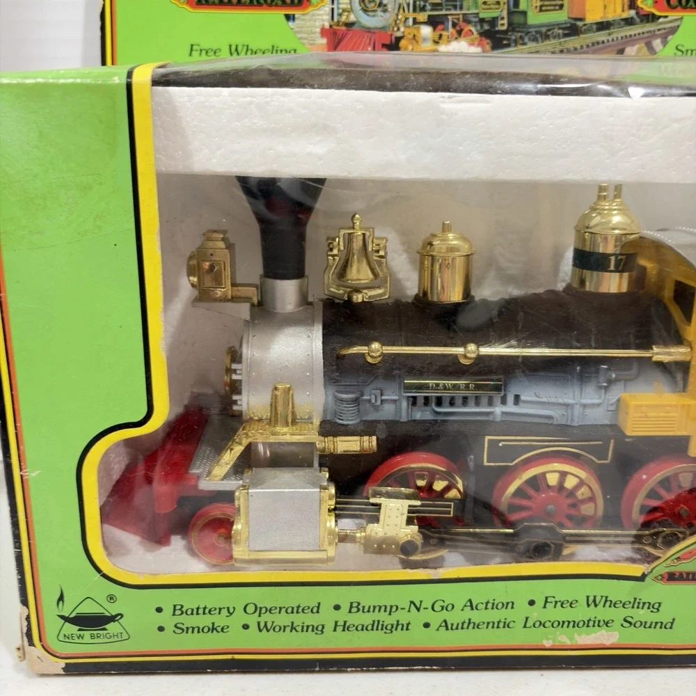 Vintage The Old Smokey Express Railroad Company Locomotive.  #2145. Train